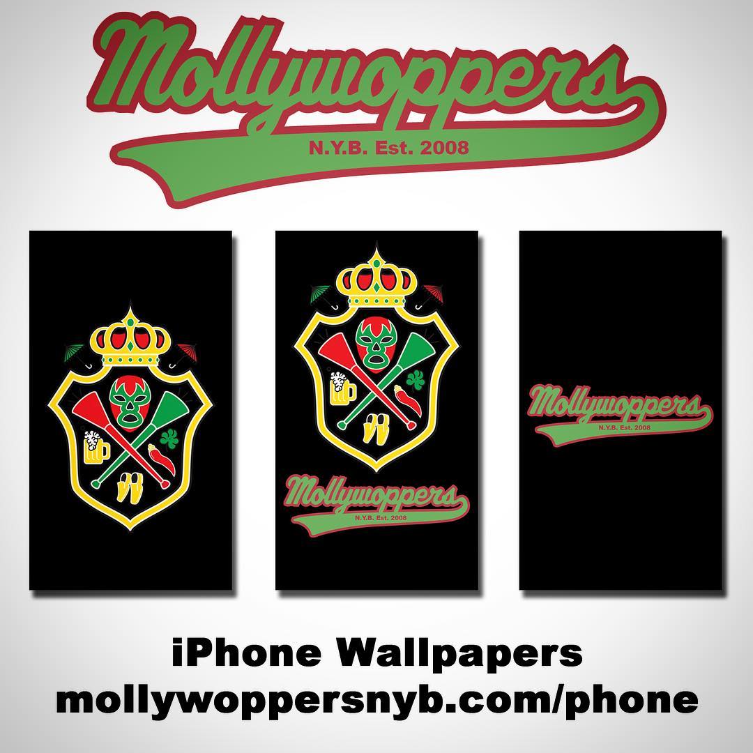 Support your favorite #Mummers brigade with a #MollywoppersNYB phone Wallpaper! https://mollywoppersnyb.com/phone/ or #linkinbio!