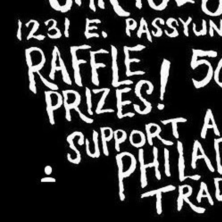 Today’s the day, come on out to @garagephilly 3-6pm to support @mollywoppersnyb there’s some pretty killer stuff going up for auction, and @dogboy701 is gonna be in the cart to feed your faces