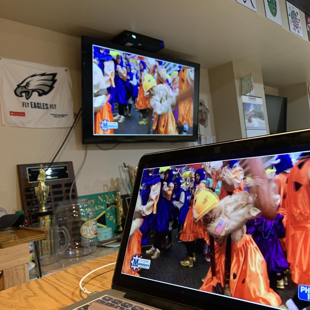 We’re watching the parade at the meeting tonight. Where you at MollyWoppers? #MollywoppersNYB #KODB #noH #Mummers #Mummer #newyearsdayparade #mummersparade #mummershipconnection #crowdfavorite